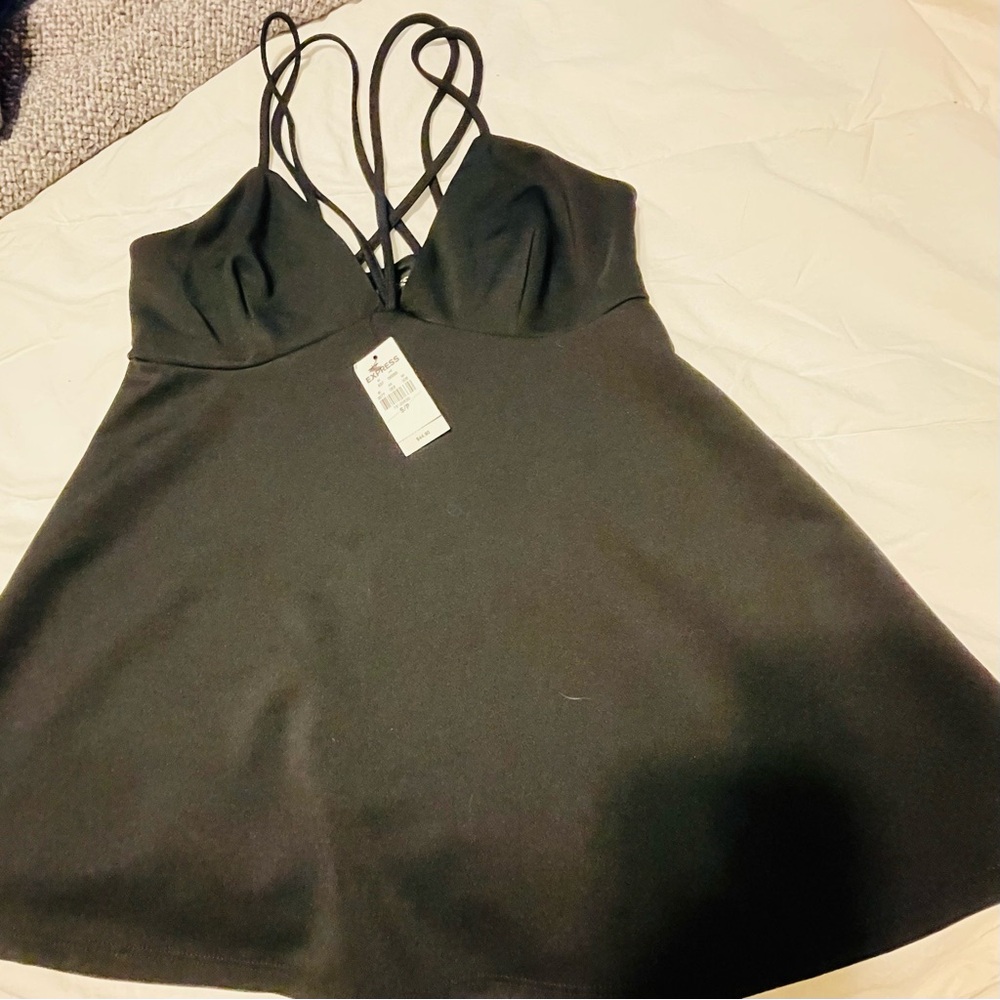 Black Strappy Top